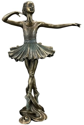 57 SPECIAL REPLICAS Skulptur Deko Ballerina im Tanz Figuren Deko Bronzefigur als Geschenk für Wohnzimmerdekoration Figuren Deko