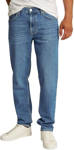 Tommy Hilfiger Men's Tapered Fit Roger Indigo Jeans, Blue (Roger Indigo), 34W/33L