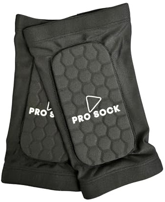 PRO SOCK Mini Schienbeinschoner Fußball in Zwei Varianten: Sleeves mit integrierten Shin Pads oder ultraleichte Mini Schienbeinschoner Klein für Kinder Herren Damen, kompakte Passform, 1 Paar