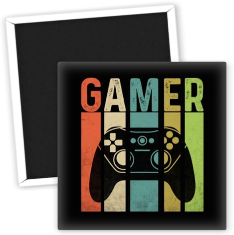 Gamer Kühlschrankmagnet - Controller Design - Coole Magnete für Zocker Fans - Langlebige Kühlschrankmagnete - Gaming Deko - Geschenkideen für Gamer - Gamer Merchandise - Zocker Geschenk