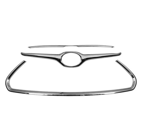 Radiator Grille ABS Front Bumper Center Grille Hood Grill Mesh Cover Trim For Toyota For Highlander 2020 2021 2022 2023 Front Bumper Radiator Hood(Short Wire)