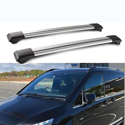 LWKJDHS Dachgepäckträger für Benz Viano Vito W639 W447 2003-2023, Aluminium-Dachträger-Querträger Auto Gepäckablage Dachträger Bündige Autozubehör