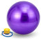 Ballon de Yoga 55 cm. Ballon de Pilates en PVC Antidérapant.Ballon d'exercice d'entraînement, Fitness, Femme Enceinte.Fitball Résistant pour Étirements, Équilibre,Relaxation avec Gonfleur Inclus.