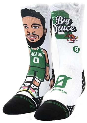 Scrimmage Unisex Basketball Socken Big Deuce White, Weiß, S