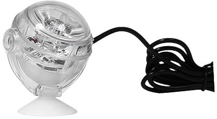 Happyyami Aquarium im Rampenlicht Unterwasser LED Spot Scheinwerfer für Aquarien LED Scheinwerfer Aquarium dekoratives Licht rot