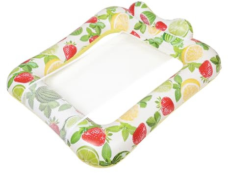 ERINGOGO Aufblasbare Pool Liege Mit Netz Für Wasser Entspannung Leicht Zu Reinchen Poolzubehör Schwimmhilfe