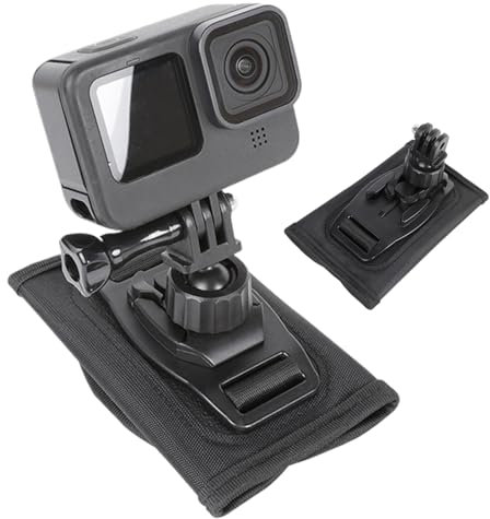 Camera Clip for Backpack - Attachment for Backpack Shoulder Straps | Lightweight Non-Slip and Durable Bag Accessory for Video Photography