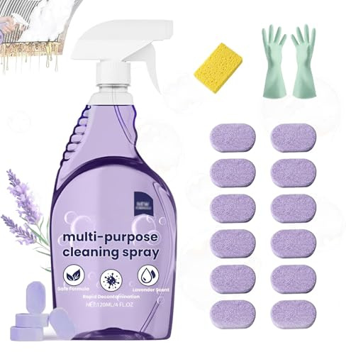 2026 Upgrade Dr Clean Spray Reiniger Backofen, Spray Cleaner For Ovens, Allzweckreiniger Mit Konzentrierten Reinigungstabletten FüR Zuhause, KüChe, Bad & Mehr (12)