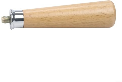 Siebträger-Griff für Espressomaschinen M10 Massivholz mit ergonomischem Griff zur Verbesserung der Brühstabilität und Kontrolle (natürliche Farbe)