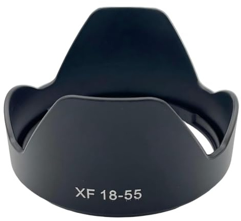 OURHZTB Paraluce da 58 mm per Fujifilm XF 18-55 mm f2.8-4 R LM OIS, XF 14 mm f2.8 R Len sostituisce paraluce protezione parasole per fotocamera Fuji X-T30 X-T20 X-T10 X-T3 XA3