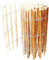 BOGATECO Clôture à Lattis Noisetier Bois | 100 cm de Hauteur et 500 cm de Long | Distance Entre Lattes 7-8 CM | Idéal comme Une Clôture de Jardin | Peut être Utilisé comme de Support pour Les Vignes