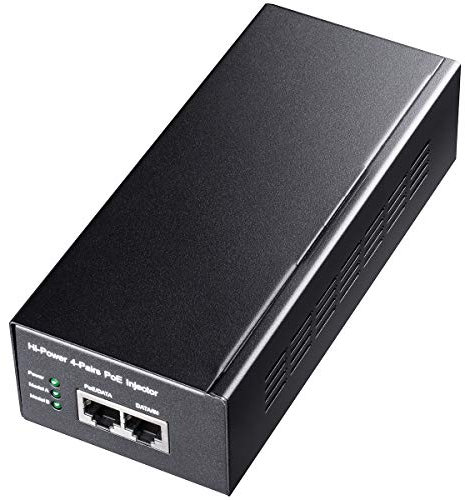 Cudy POE300 60W PoE Injektor + /PoE Gigabit, Netzteil bis 60 W, RJ-45 geschirmt mit 10/100/1000 Mbps, kompatibel mit IEEE 802.3af / 802.3at, kompakt und wirtschaftlich