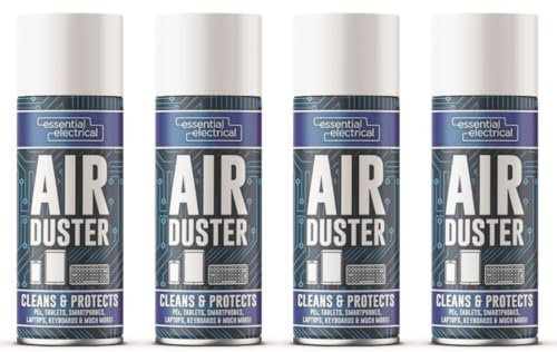 4 x Compressed Air Duster Spray Can Cleaner Electronics Keyboard Electronics 200ml