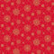 Tischdecken aus Airlaid | Mitteldecken 80 x 80 cm | Mank Einmal-Tischdecke für Weihnachten | 20 Stück | Cristal (Rot-Gold)