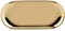 AUNMAS Ablagefach aus Edelstahl, 180 * 80mm Ablagetablett im nordischen Stil Kosmetik-Schmuck-Tortenplatte für Büroschreibtische(Golden S)