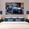 LYFCV Supercar Poster Shelby AC Cobra Oldtimer Cabriolet Bild Leinwand Malerei Wandkunst Drucke Modern Home Room Decor 60X80cm 24x32 Zoll ohne Rahmen