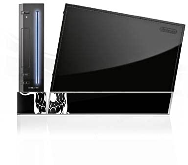 DeinDesign Skin kompatibel mit Nintendo Wii Sockel Folie Sticker Totenkopf Moji YouTube
