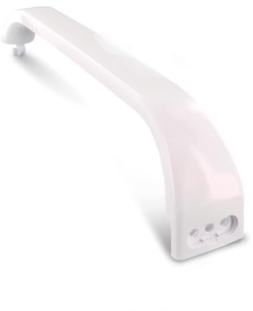ANAKEL HOME Repuesto Tirador Frigorífico 498031 Compatible con Frigorífico Bosch | 31 cm de Largo, Color Blanco, NO Incluye Accesorios