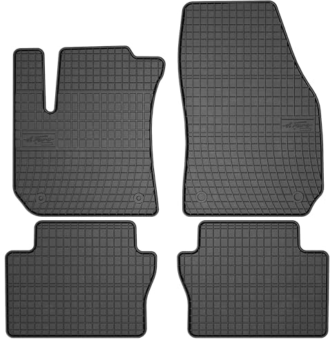 MOTOS Gummimatten Auto Fussmatte passend für Opel Zafira B 2005-2014 Verbessern Sie Ihren Reisekomfort mit Antirutschmatte Auto- Allwetter fußmatten Auto, Schutz vor Verschmutzung
