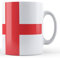 Finger prints - England Flag - St. George Cross - Printed Mug, Ceramic, 11fl.oz.