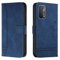 Lihondar Kompatibel mit Oppo A54 5G/A74 5G/A93 5G Hülle, Handyhülle Oppo A54 5G/A74 5G/A93 5G, Premium Leder Klappbar Schutzhülle Tasche Wallet mit Brieftasche Cover Flip Case Klapphülle (Blau)