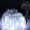Izrielar 20 M Solar Lichtschlauch Lichterkette, LED Lichtschlauch, 200 LEDs Wasserdicht Außenlichterkette 8 Modi, für Hochzeit,Party und Weihnachten,Weihnachtsbeleuchtung,Kaltweiß