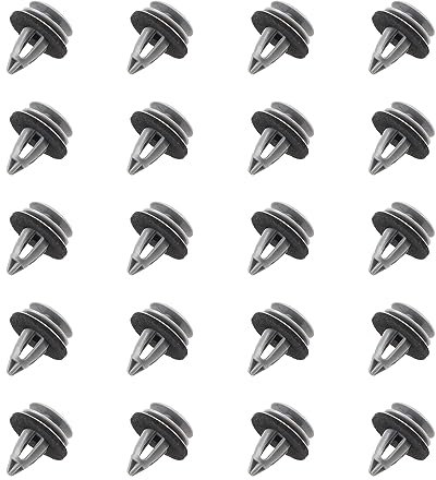 GoaMotors 20pcs Door Trim Panel Retainer Clips Rivet Gray, Side Panel Clip Fit for BMW 51418224781 51410407983 51430141025, E36, E46, E90, E91, E92, E93, F32, F33, F83, E60, E63, X1, X3, X4, X5,X6