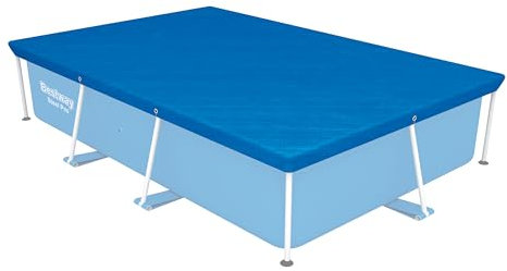 BESTWAY Cobertor de Invierno Rectangular 264x174 cm para Piscinas Rectangulares de 259x170 cm Azul