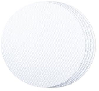 Roud Silikon-Dampfgarer, antihaftbeschichtet, für Backen, Gebäck, Dim Sum, für Zuhause, Küche, 20,3 cm, 5 Stück