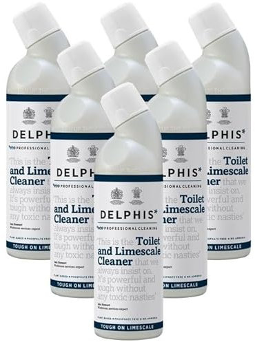 Case of 6 x Delphis Eco Professional Cleaning Toilet and Limescale Cleaner 750ml