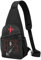 Singer Rock-Presley Sling Bag Kleine Crossbody-Tasche für Damen, modisch, leicht, Brusttasche, Herren-Schultertasche für Sport, 2, Einheitsgröße