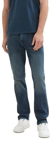 Tom Tailor Herren TTMARVIN Straight Jeans mit Stretch 1042341
