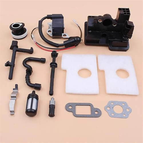 LAVAS Módulo de bobina de encendido Filtro de aire Colector de admisión Apto for motosierras de gasolina STIHL MS180 MS170 MS 180 170 018 017 Motosierras Repuestos