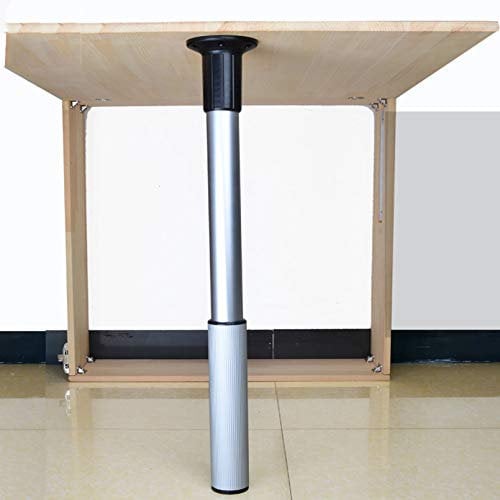 YQQYMBD Table Clamp Legs,4pcs Metal Iron Table Legs,Adjustable F-Shape Dining Desk Legs,DIY No Punching Furniture Metal Coffee Table Legs,for DIY Furniture Console,Black (45cm(782in))