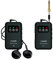 wudoo Wireless in Ear Monitor System 2.4G Wireless IEM System Transmitter Receiver Support Stereo Mono Singer Studio