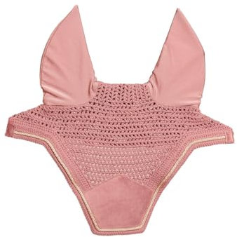 Kentucky - Fliegenhaube Wellington Velvet alt rosa Pony