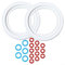 High Performance Silicone Seal Kit Includes O Rings & Steam Rings (19 Pcs) for Breville Coffee Machines
