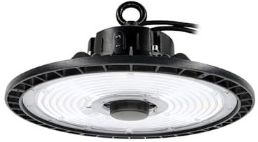 BEMKO Projecteur LED Highbay PARIT 150W - 24000lm - 4000K - IP65 - Noir - 270x270x115mm