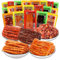 BaiLiSnacky Latiao 16 G 20 Paquets Snacks Épicés Chinois Végétariens Collations De Fête Occasionnelles Nourriture Rayures Épicées