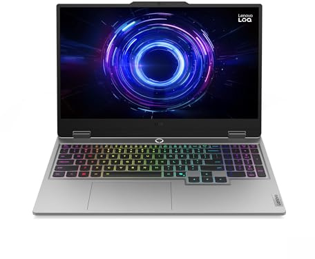 Lenovo LOQ 15.6 144Hz FHD (1920x1080) IPS Gaming Laptop Intel 14-Core i7-13650HX NVIDIA GeForce RTX 5060 8GB GDDR7 64GB DDR5 4TB SSD Wi-Fi 6 Tastiera retroilluminata Fotocamera 5.0MP Win11 Pro