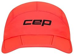 CEP Running Cap Unisex – atmungsaktive Laufmütze mit flexiblem Schirm – leichte Faltbare Sportkappe für Herren & Damen mit UPF 50+ Schutz