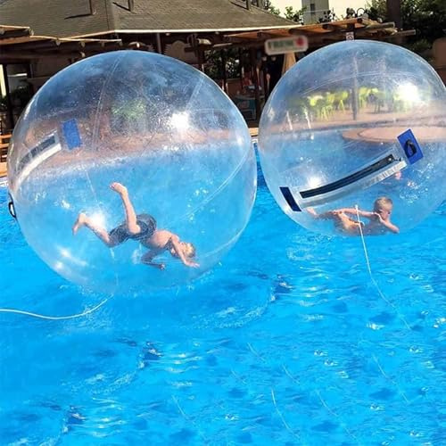 Inflatable Zorb Ball for Walking on Water, 2.2m Diameter with Tizip Zipper, Durable Material for Fun Outdoor Activities, Ideal for All Ages