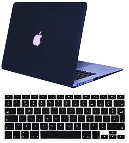 Se7enline Compatible with MacBook Pro 15 Case Matte Plastic Hard Cover for MacBook Pro 15 inch A1286 with CD Rom Release 2012 2011 2010 with Silicone Keyboard Cover Skin, Black