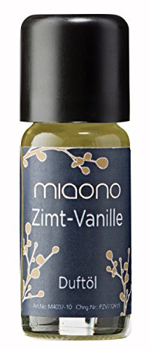 Duftöl Winter Zimt-Vanille 10ml - feiner Raumduft - Aromaöl für Duftlampe und Diffuser