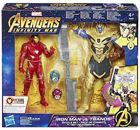 Marvel Avengers: Infinity War Iron Man vs. Thanos Battle Set