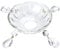 ORION LIGHTSTYLE Coppa luminosa Bobeche Ø 100 mm cristallo foro 27.5 mm lampadario Maria Theresia