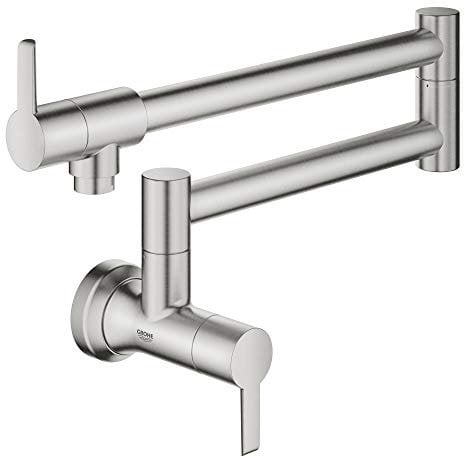 GROHE 31075DC2 Zedra Wandmontage-Topffüller, Supersteel