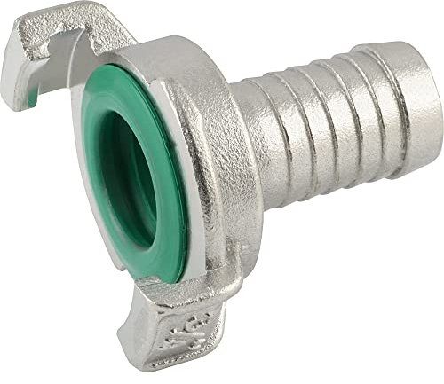 Fittingteile - Gartenschlauch-Schnellkupplungen GeKa 40 mm Klauenkupplung mit Schlauchanschluss Edelstahl (Ausführung: A1 ES - 25 mm)