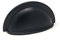 Black Kitchen Cup Handle 64mm Centres Matt Half Moon Cupboard Cabinet Door Drawer Unit Pull Furniture Upcycle Replacement Hardware