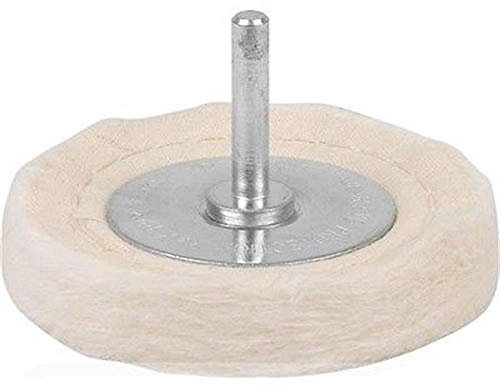 Disco di lucidatura per trapano, conico, in velluto di cotone, per lucidatura, per manifold, alluminio e acciaio inossidabile